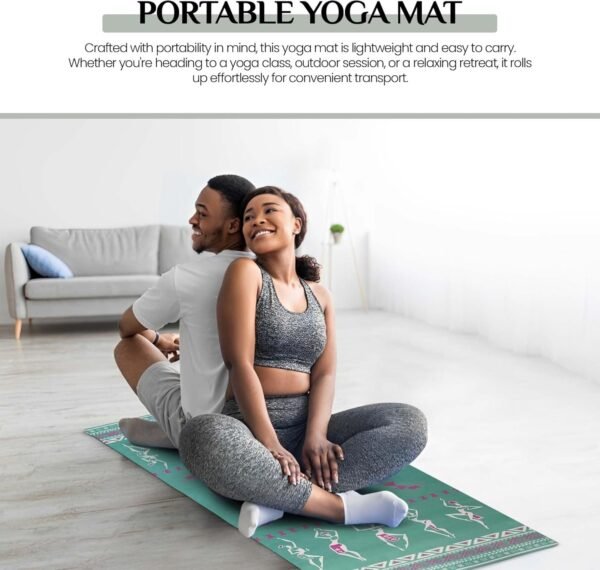 Suede Yoga Mat 27"x72"
